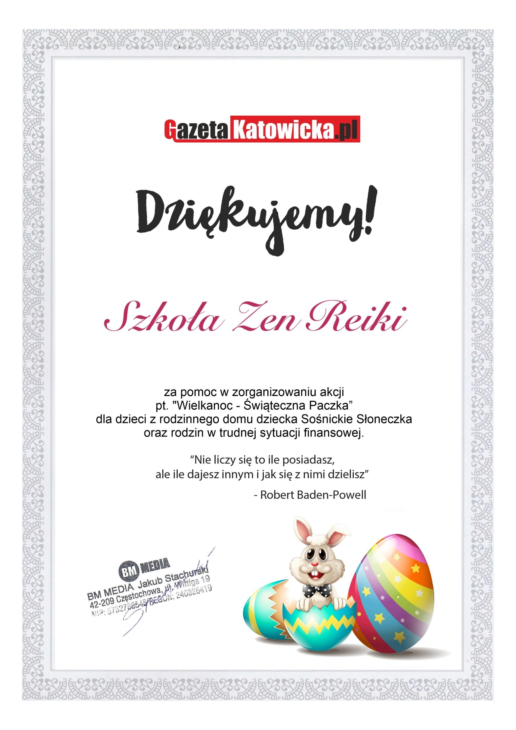 Wielkanocna Paczka 2025 – Serce dla najmłodszych i potrzebujących