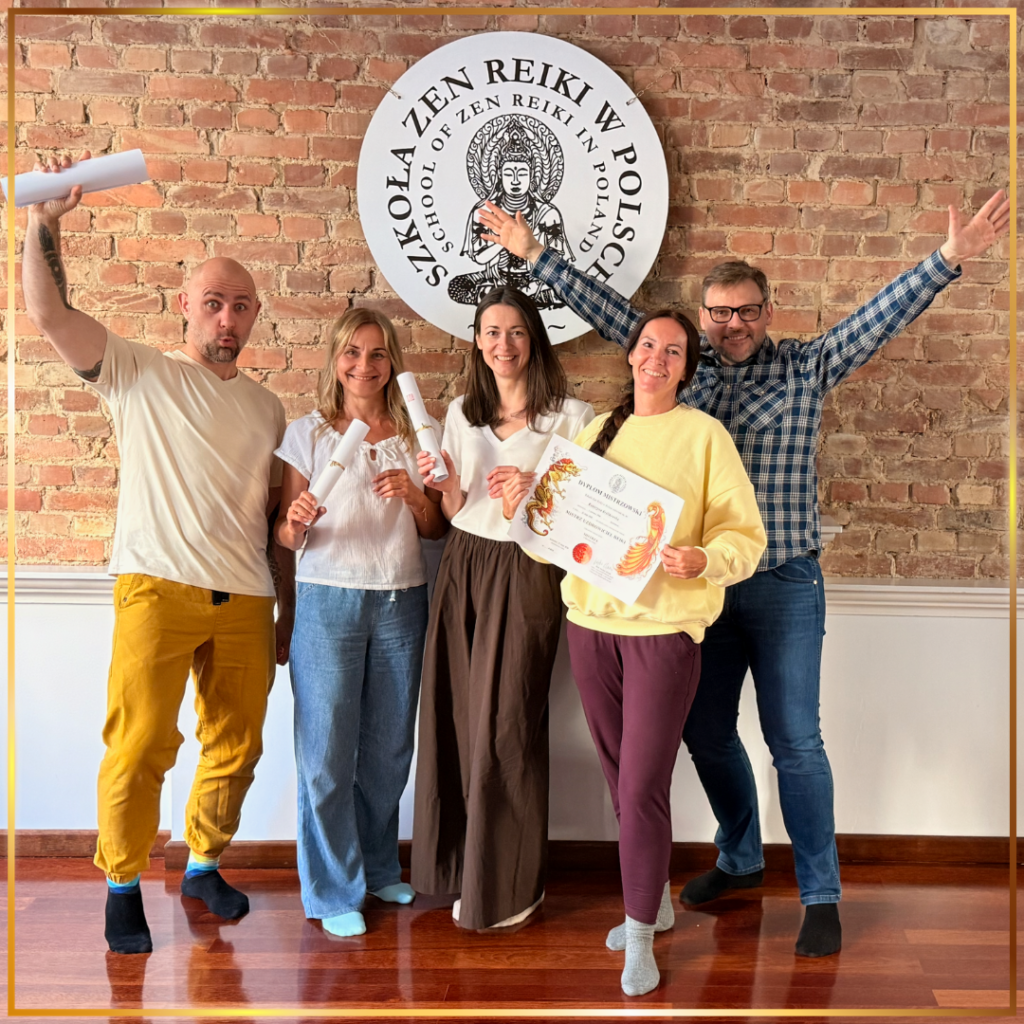 Kurs Mistrz Uzdrowiciel Reiki - 2026 zdjęcie z Kursu Mistrza Uzdrowiciela Reiki - uczestnicy kursu mistrzowskiego w Metodzie Reiki w Szkole Zen Reiki w Polsce
